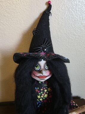 Halloween Witch Decor Doll